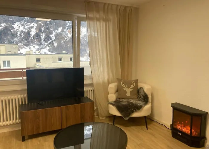 Best View Of Leukerbad - All New - Free Parking Apartment Leukerbad